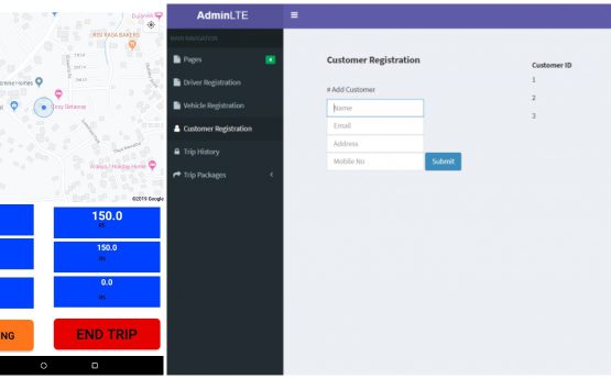 Taxi Services Application